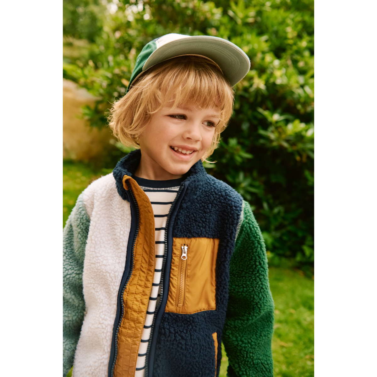 Liewood Nolan Fleecejacke - Peppermint multi mix - Jacke