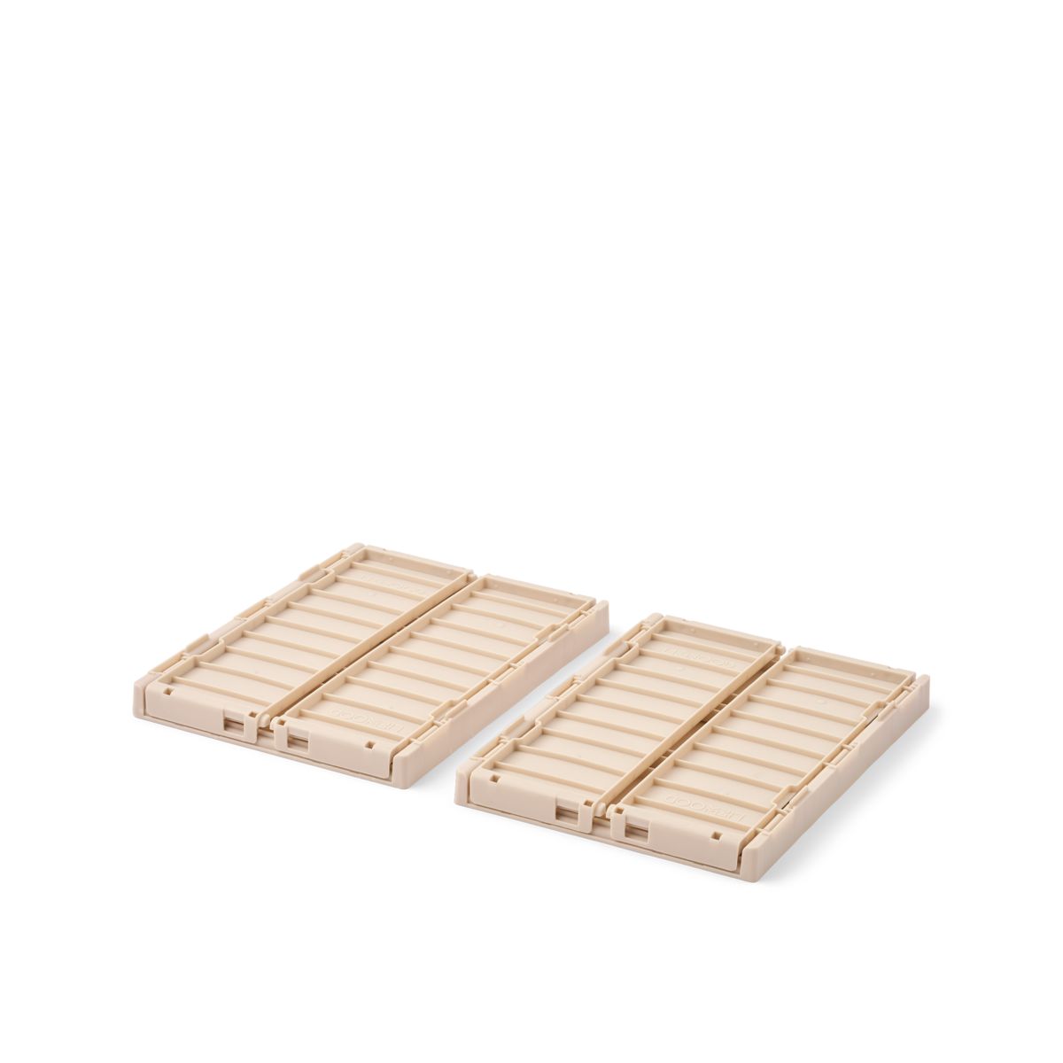 WESTON Aufbewahrungsbox Klein, 2er-Pack - Sandy