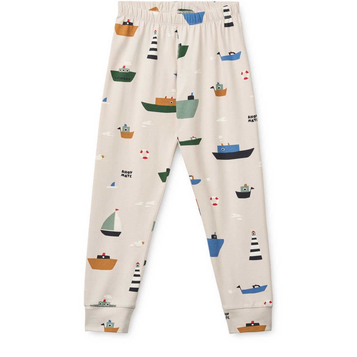 Liewood WILHELM bedrucktes Pyjama-Set - Sailing / Sandy - Pyjama-Set