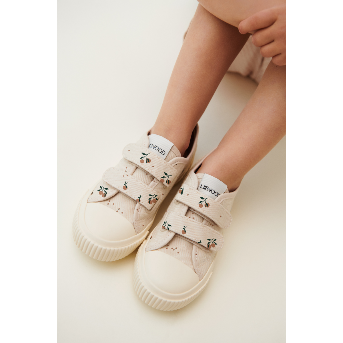 Liewood Kim Canvas-Sneakers, Niedrig Geschnitten - Peach / Sea shell - Sneakers