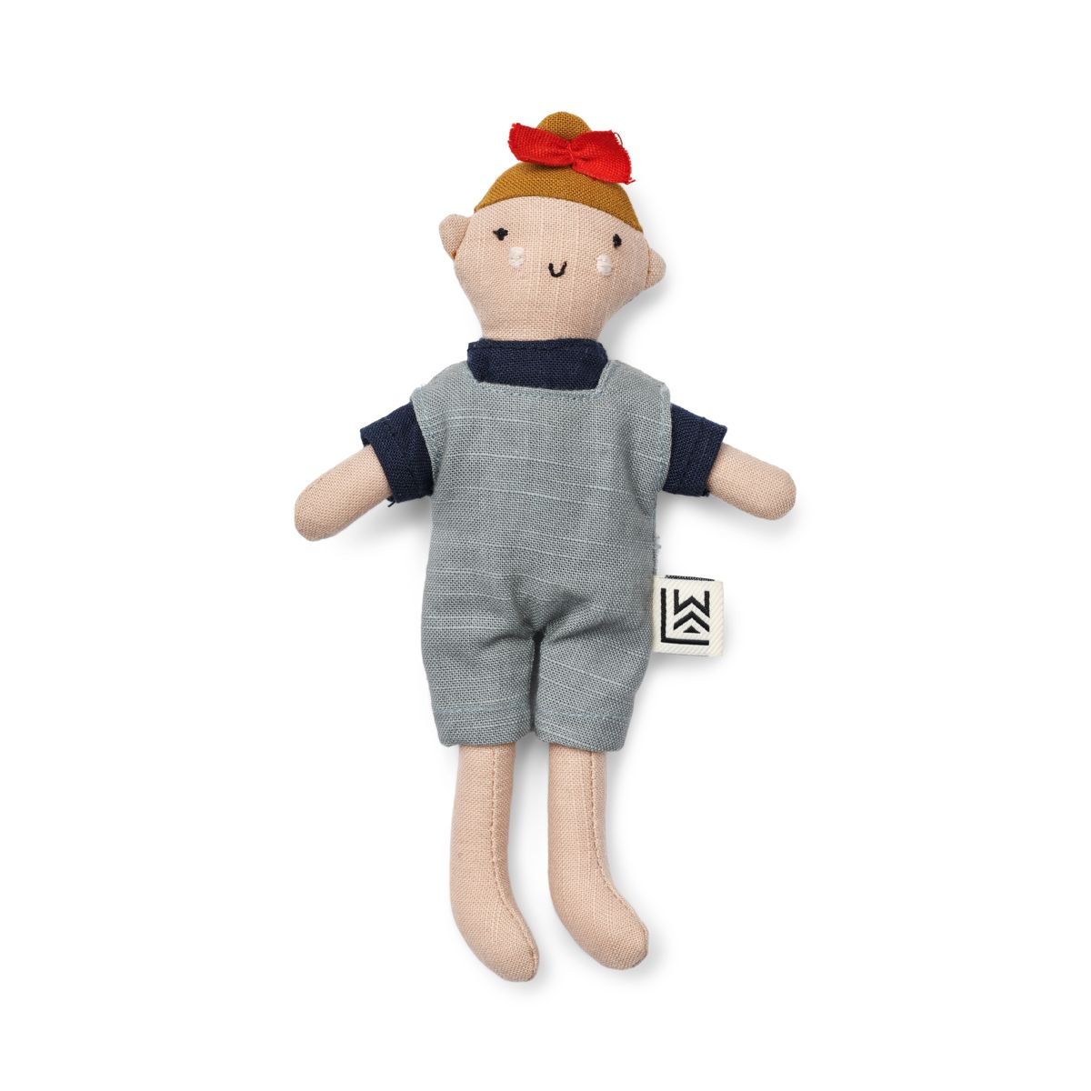 Mai Strick-Minipuppe - Sea blue multi mix