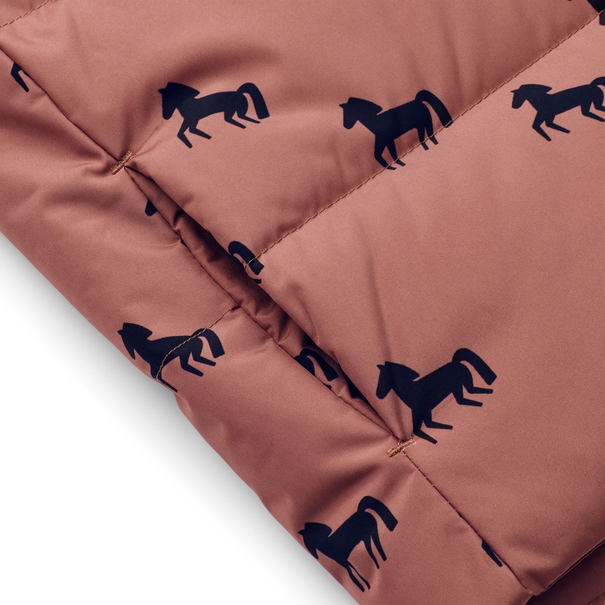 Palle Puffer-Jacke - Horses / Dark rosetta