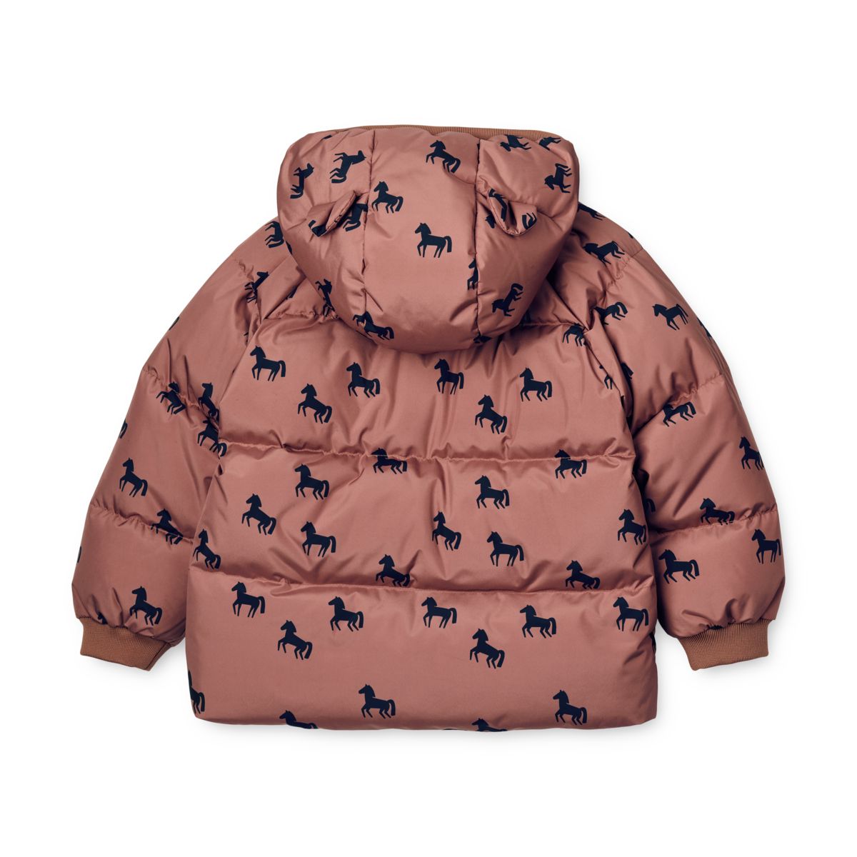 Liewood Polle Daunenjacke - Horses / Dark rosetta - Jacke