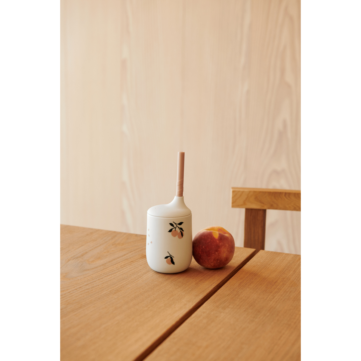 Liewood ELLIS Bedruckter Trinkbecher - Peach / Sea shell mix - Becher