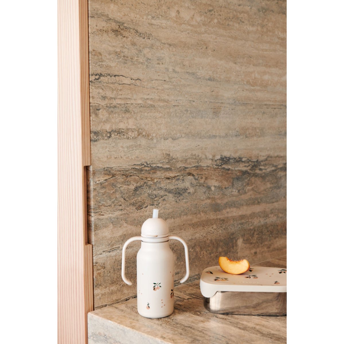 Liewood ARTHUR Lunchbox - Peach / Sea shell mix - Brotdose