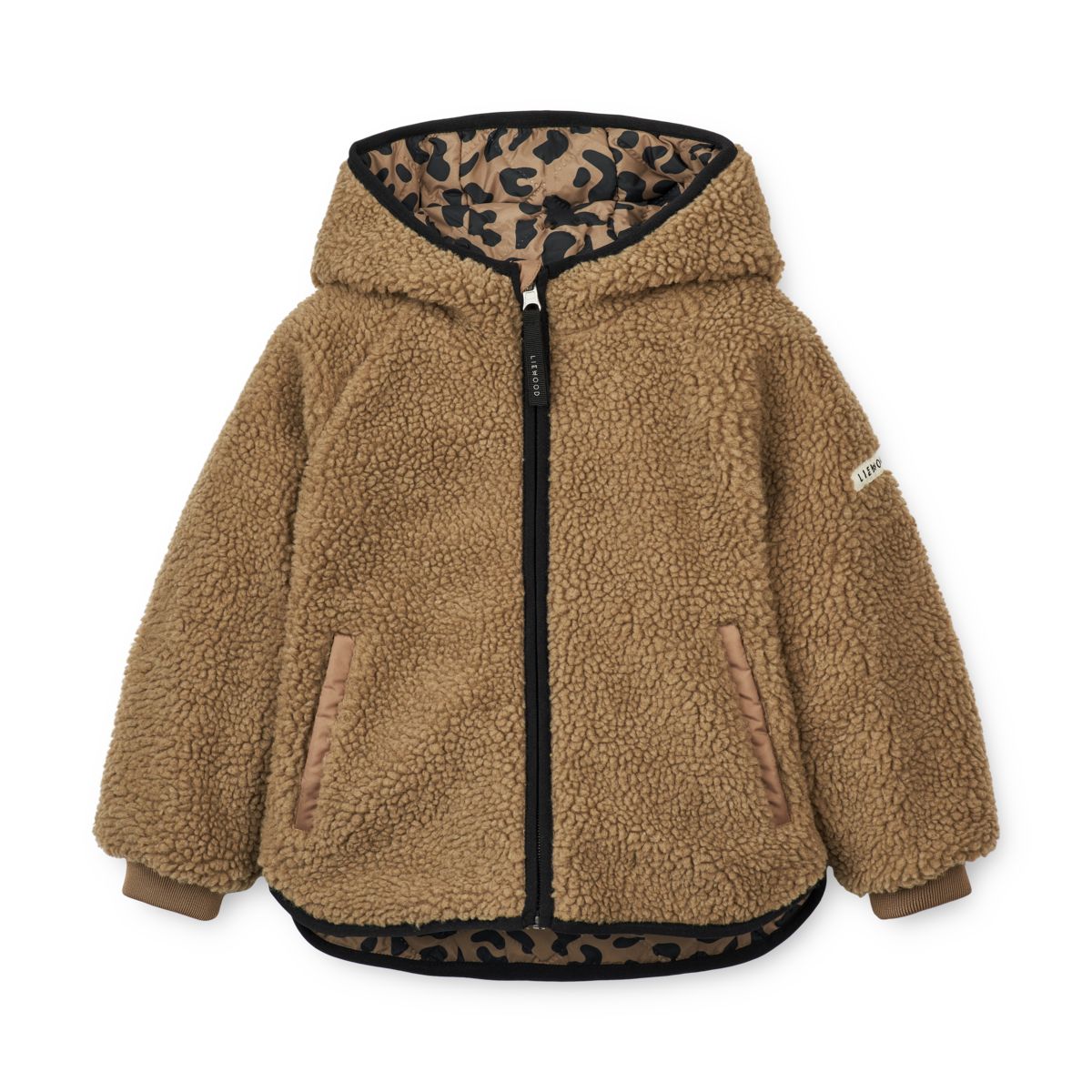 Liewood JACKSON Wendbare Jacke - Leo oat / Black panther - Jacke