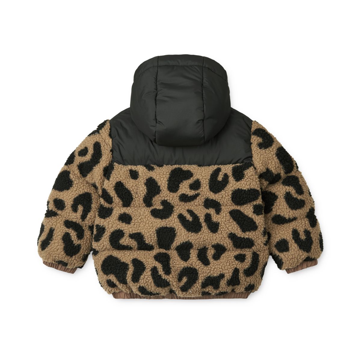 Liewood Niko Fleece-Pufferjacke - Mega leo / oat mix - Jacke