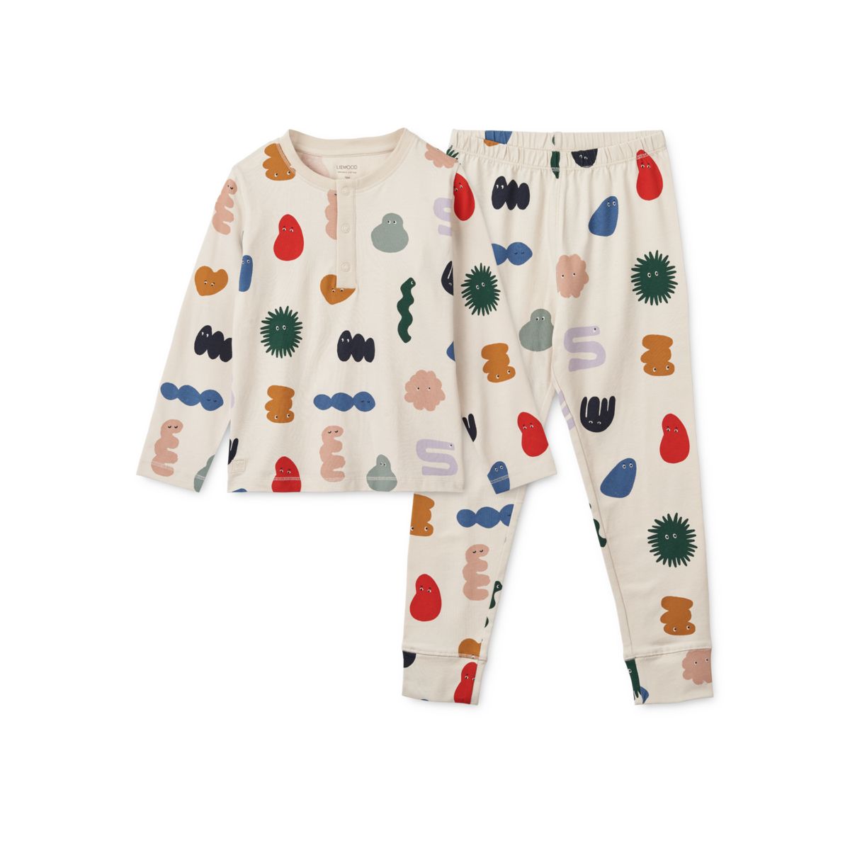 Liewood Wilhelm Pyjama-Set - The liewood gang / Sandy - Pyjama-Set