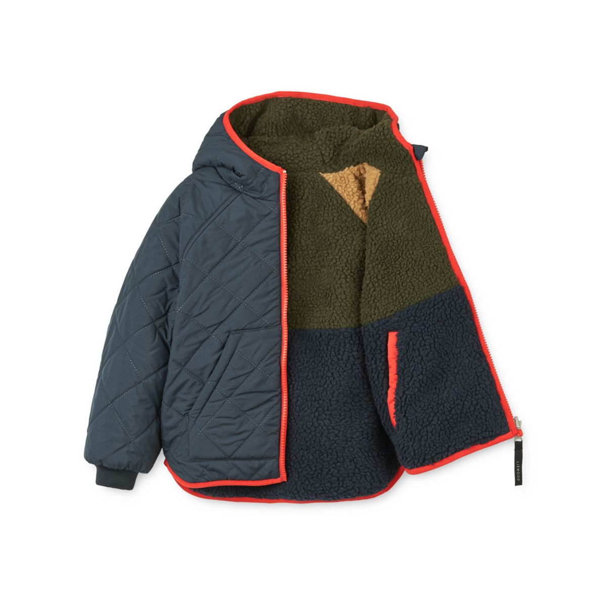 Liewood JACKSON Wendbare Jacke - Army brown multi mix - Jacke