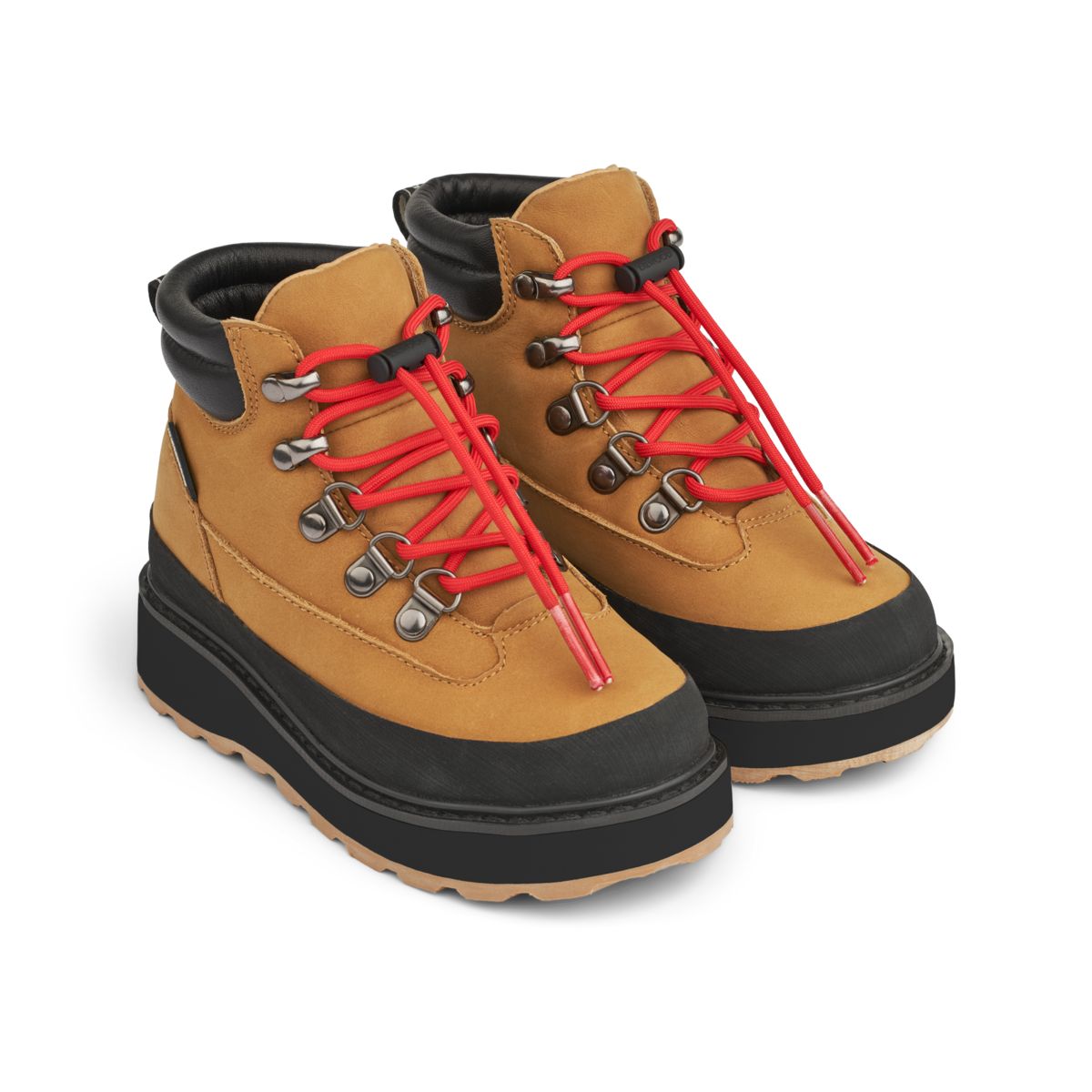 Liewood Lucien Lederstiefel - Golden caramel / Black - Stiefel