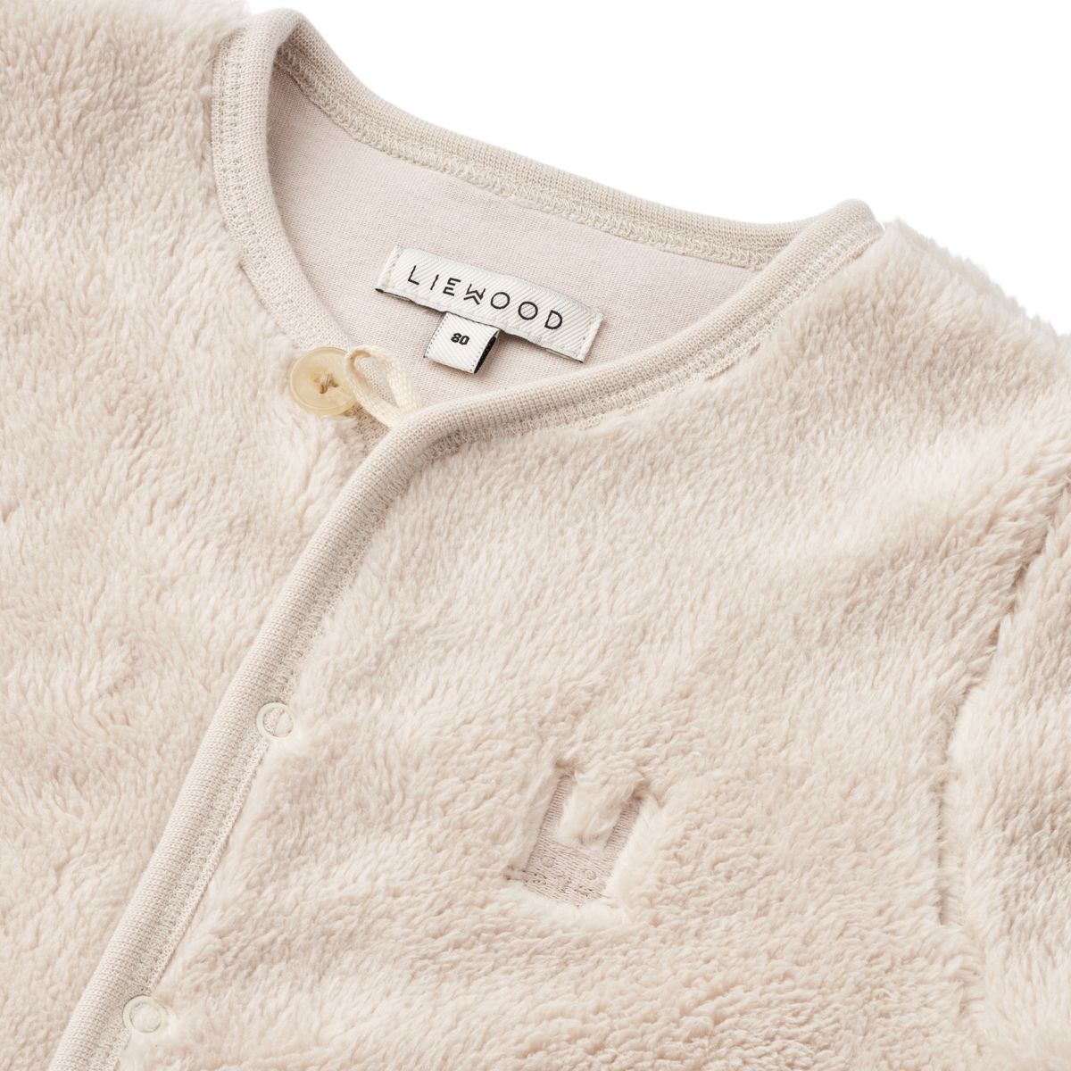 Liewood Benoit Baby Pile Jacke - Sandy - Jacke