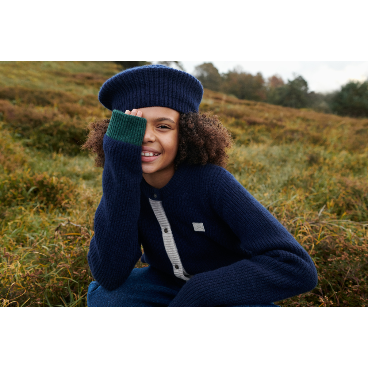 Liewood Borg Baskenmütze - Classic navy - Hut & Kappe