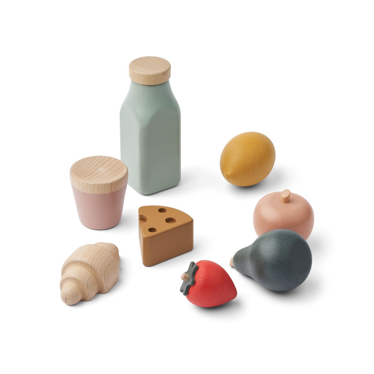 Liewood FLORIN Spiellebensmittel & Einkaufskorb - Sandy multi mix - PRETENDES SPIEL