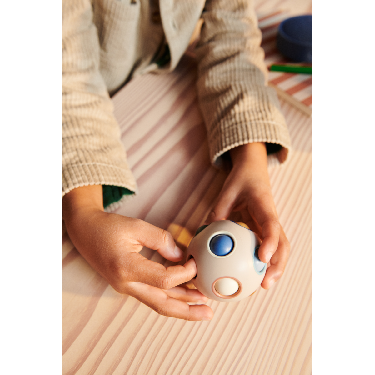 Liewood SOLENE Puzzleball - Ice blue multi mix - Motorisch