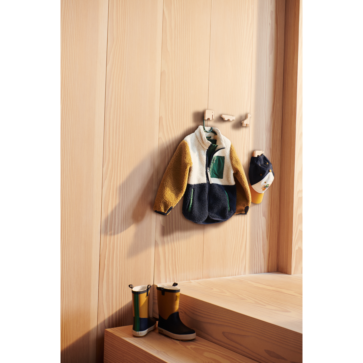 Liewood Nolan Fleecejacke - Classic navy multi mix - Jacke