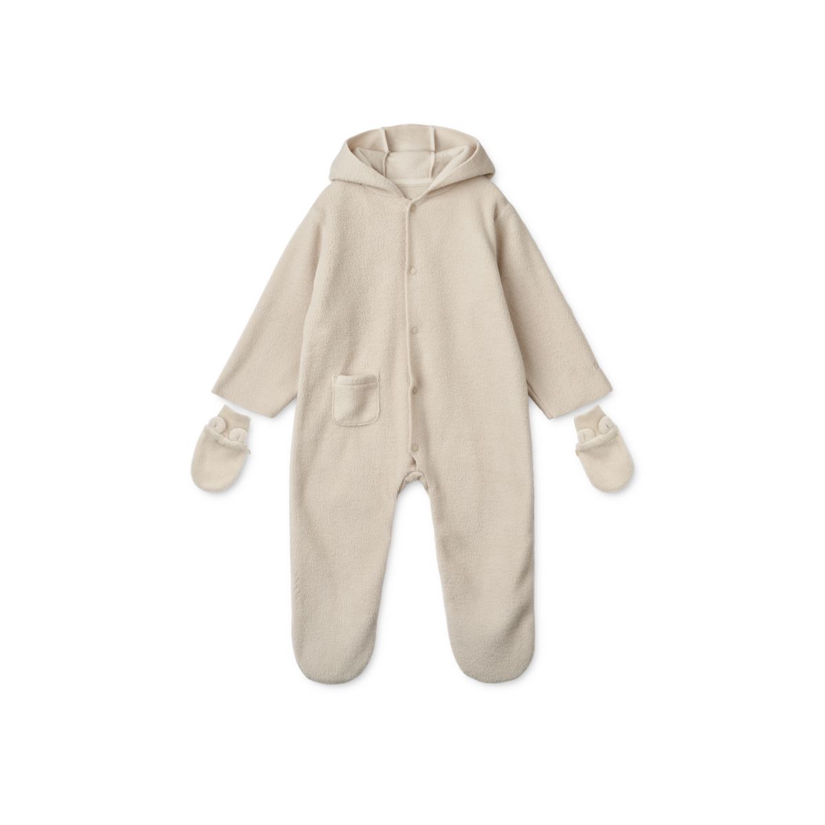 Liewood Magnolia Baby-Overall - Silver lining - SUIT