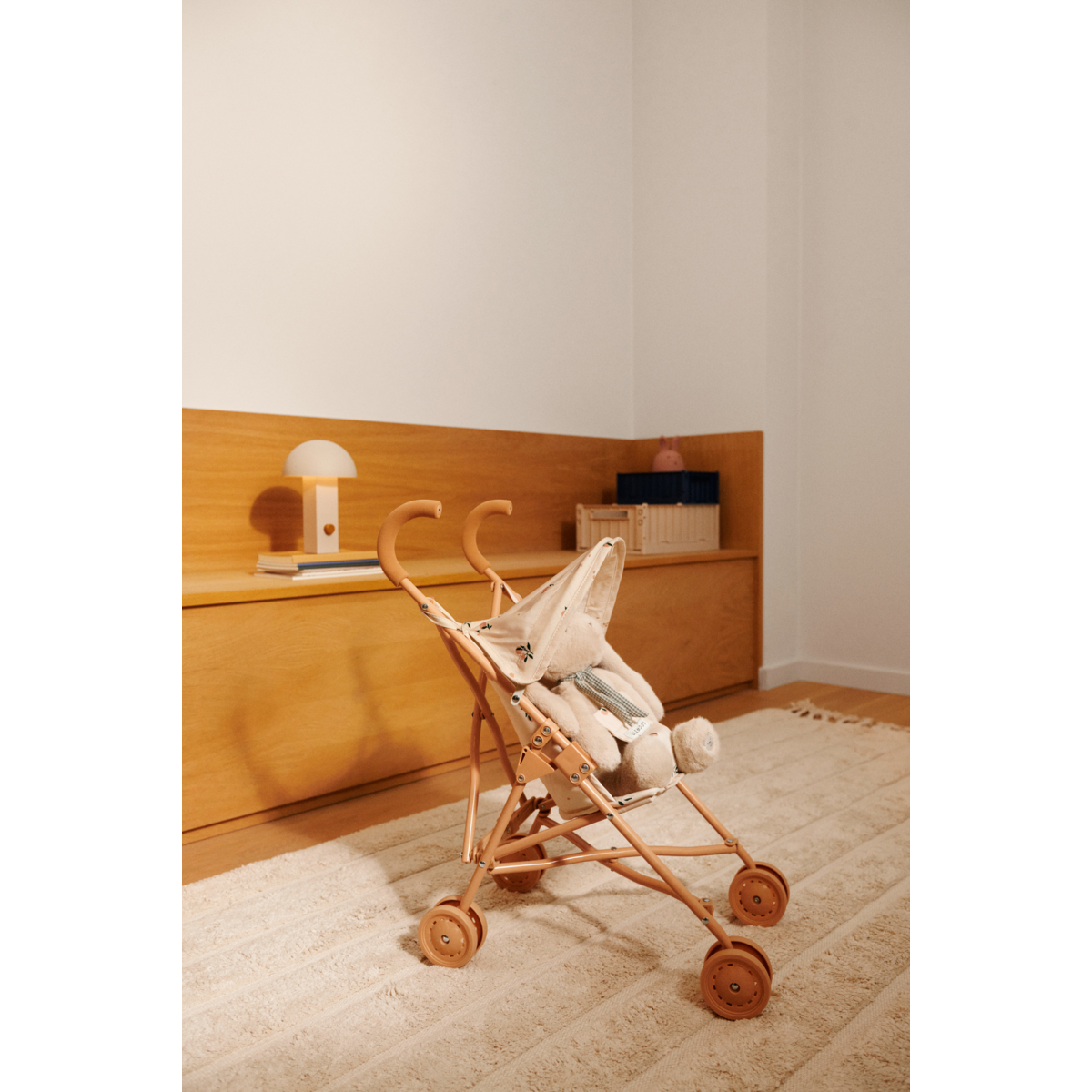 Liewood ELSIE Puppenwagen - Peach / Sea shell - PRETENDES SPIEL