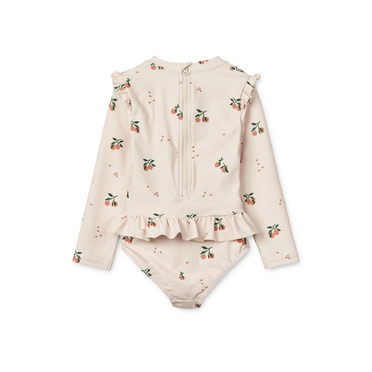 Liewood Sille Bedruckter Badeanzug - Peach / Sea shell - Badeanzug