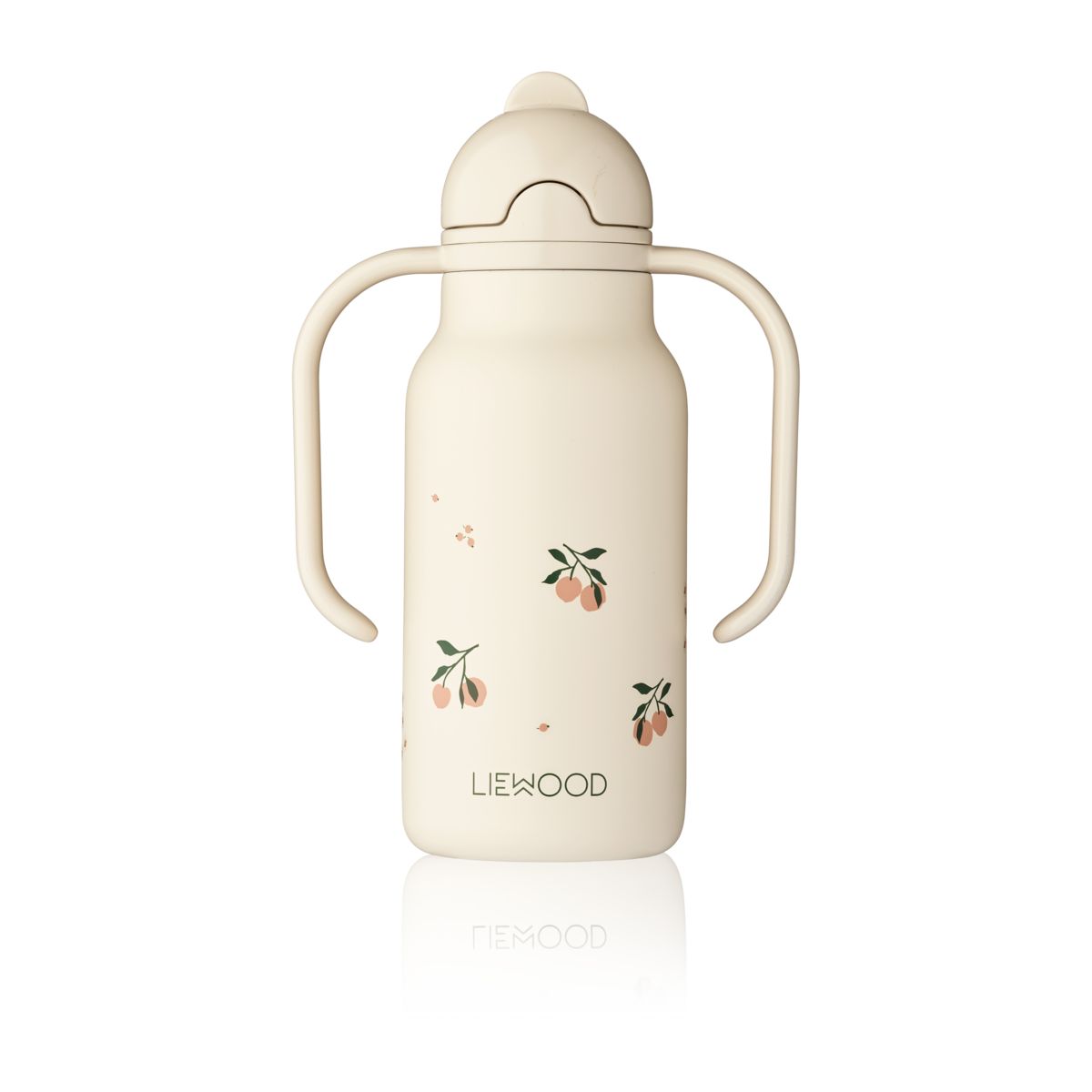 Liewood KIMMIE Bedruckte Flasche 250 ml - Peach / Sea shell - Wasserflasche