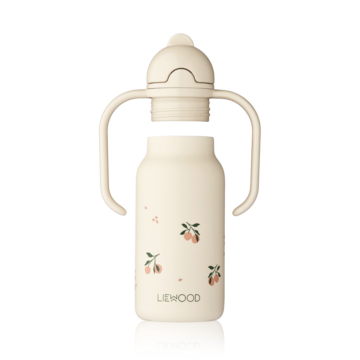 Liewood KIMMIE Bedruckte Flasche 250 ml - Peach / Sea shell - Wasserflasche
