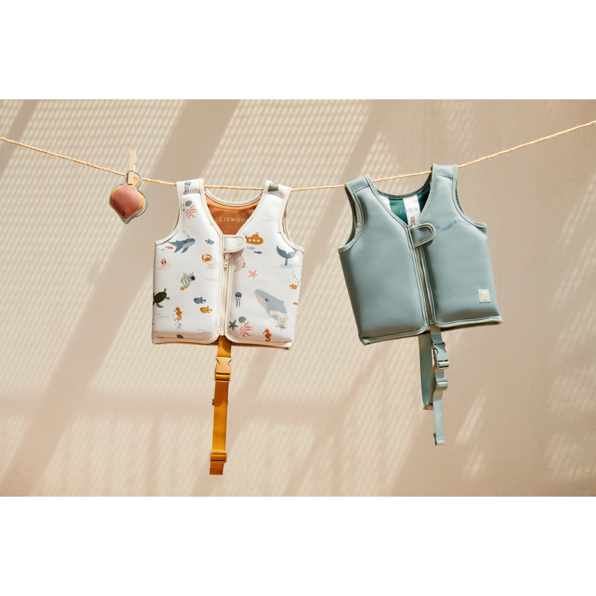 Liewood Dove Schwimmweste - It comes in waves / Peppermint - Schwimmweste