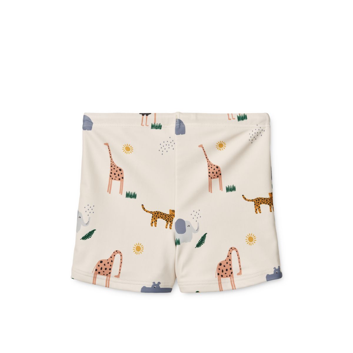 Liewood Otto Printed Swim Trunks - Safari sandy mix - SWIMPANTS
