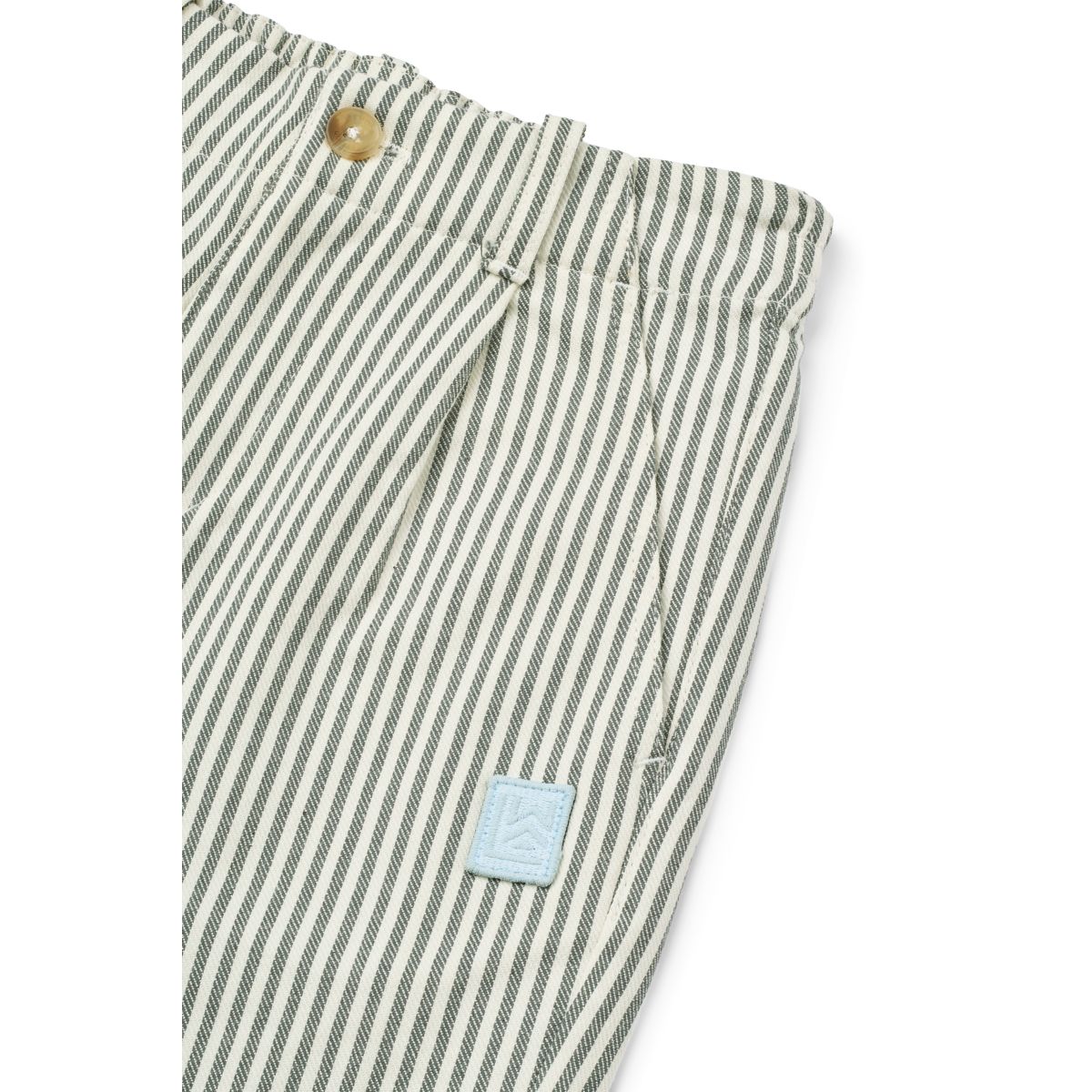 Liewood BEAL Streifen Shorts - Y/D Stripe Whale Blue / Creme de la Creme - Hose