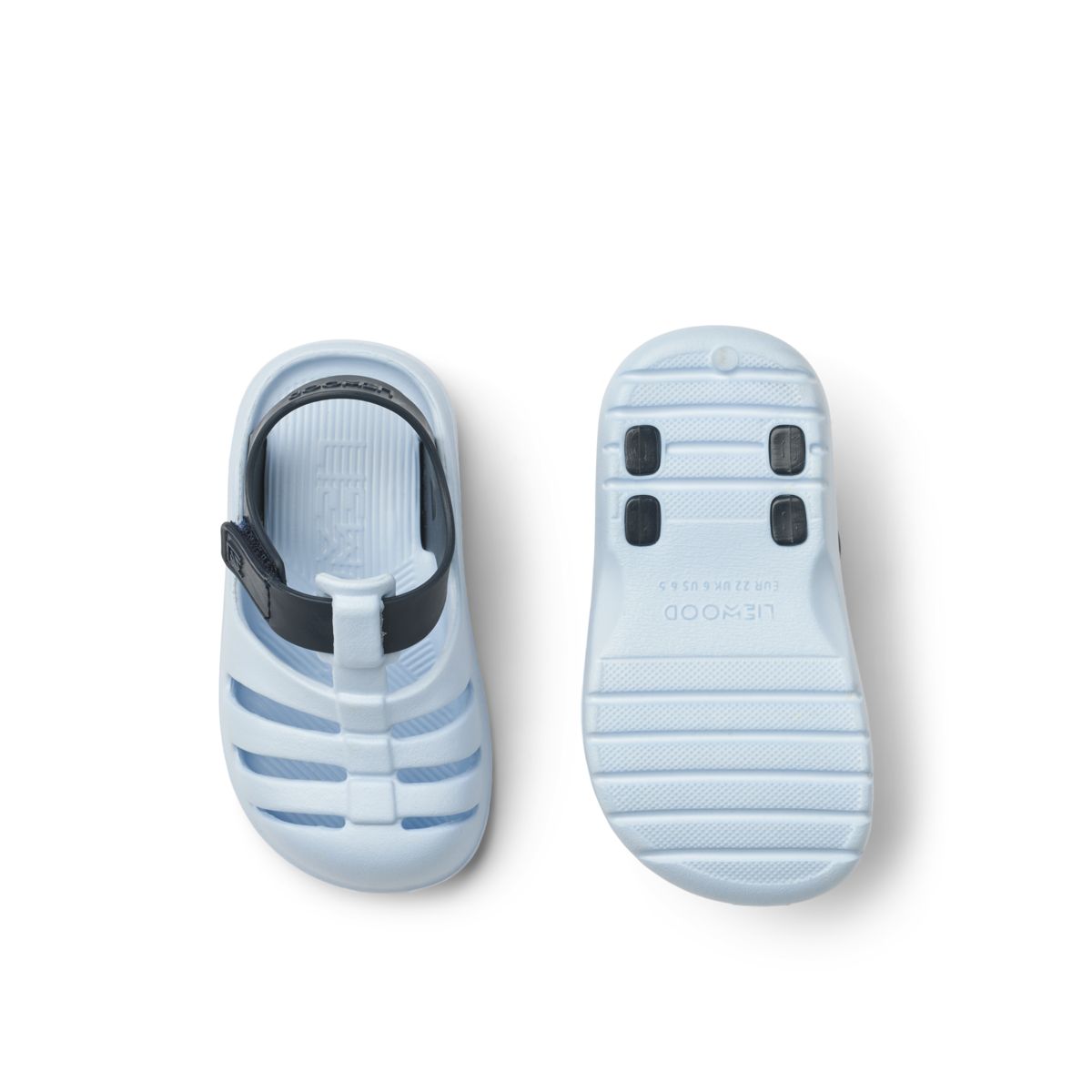 Liewood Beau Sandale - Pure sky / Classic navy - Sandalen