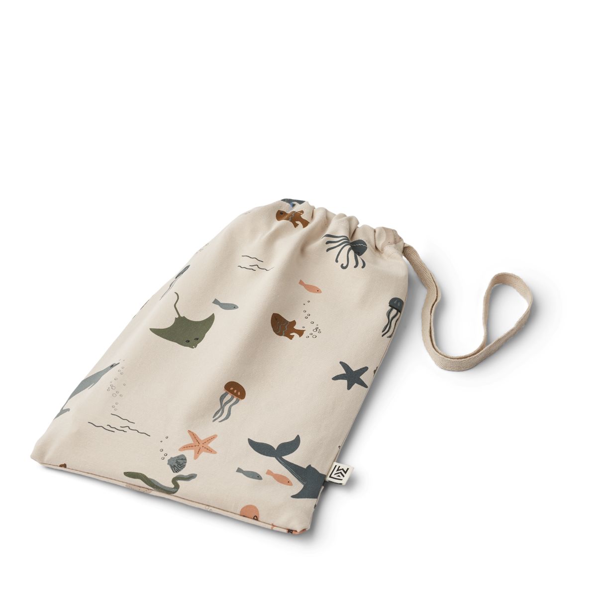 Liewood WILHELM Bedrucktes Pyjama-Set - Sea creature / Sandy - Pyjama-Set