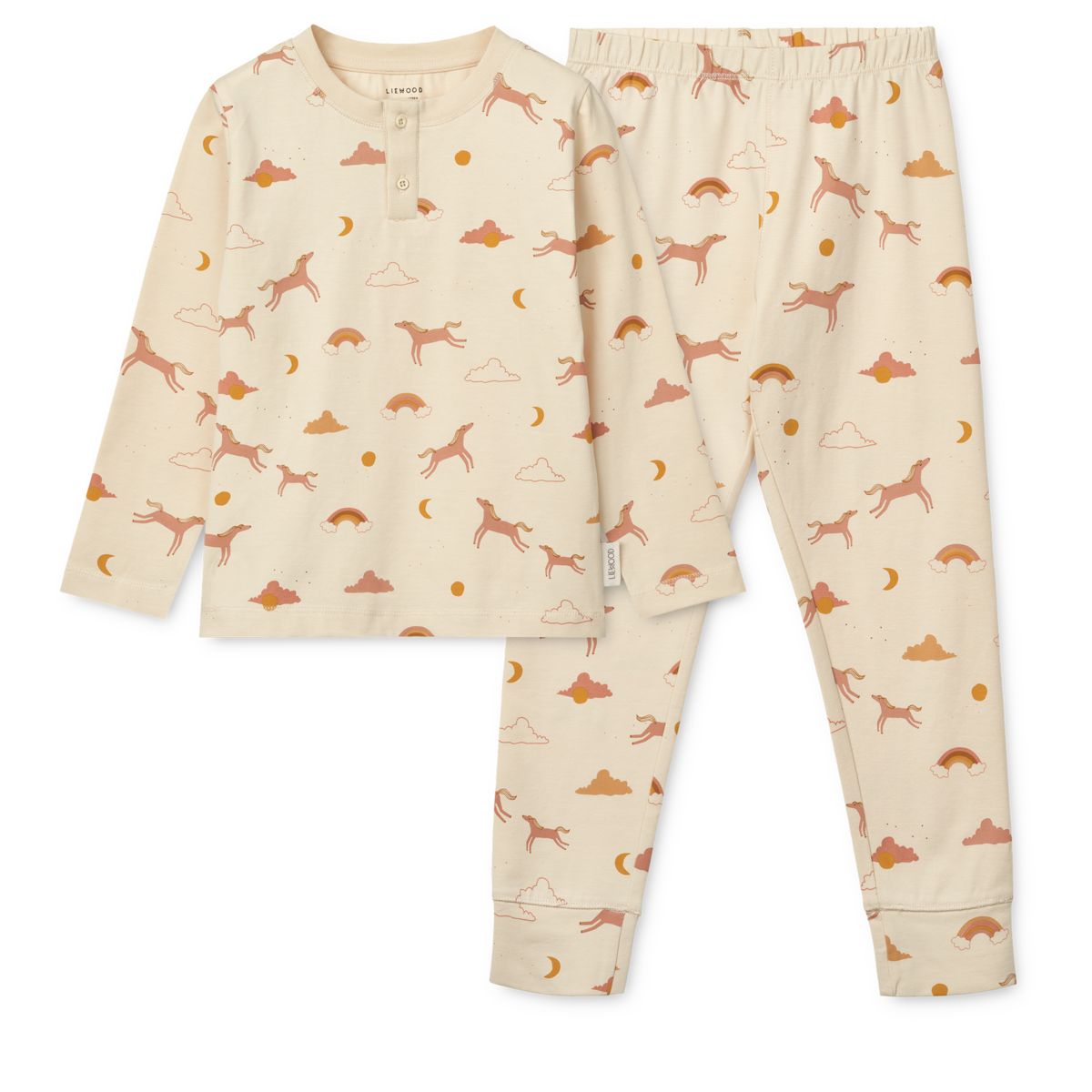 WILHELM Bedrucktes Pyjama-Set - Dream / Ecru