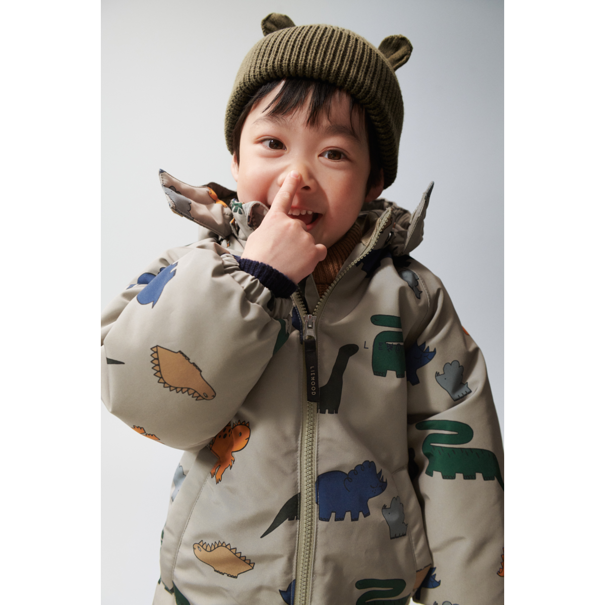 Liewood Isa Schneeanzug - Dinosaurs / Mist - SUIT