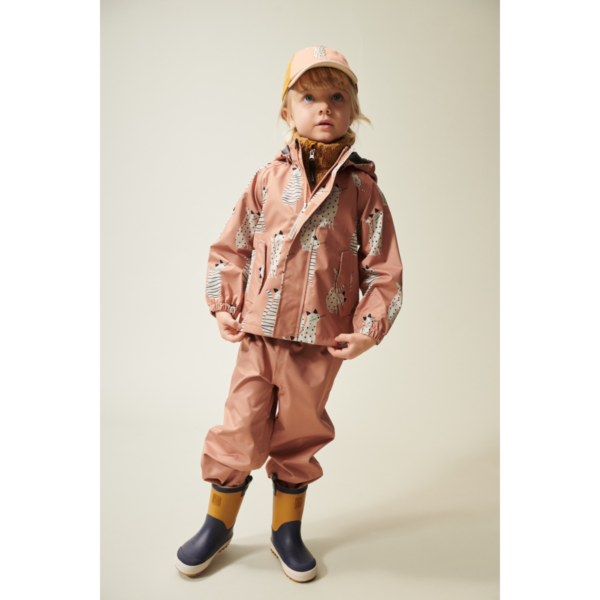 Liewood Pedia Jacke - Cat / Tuscany rose - Jacke