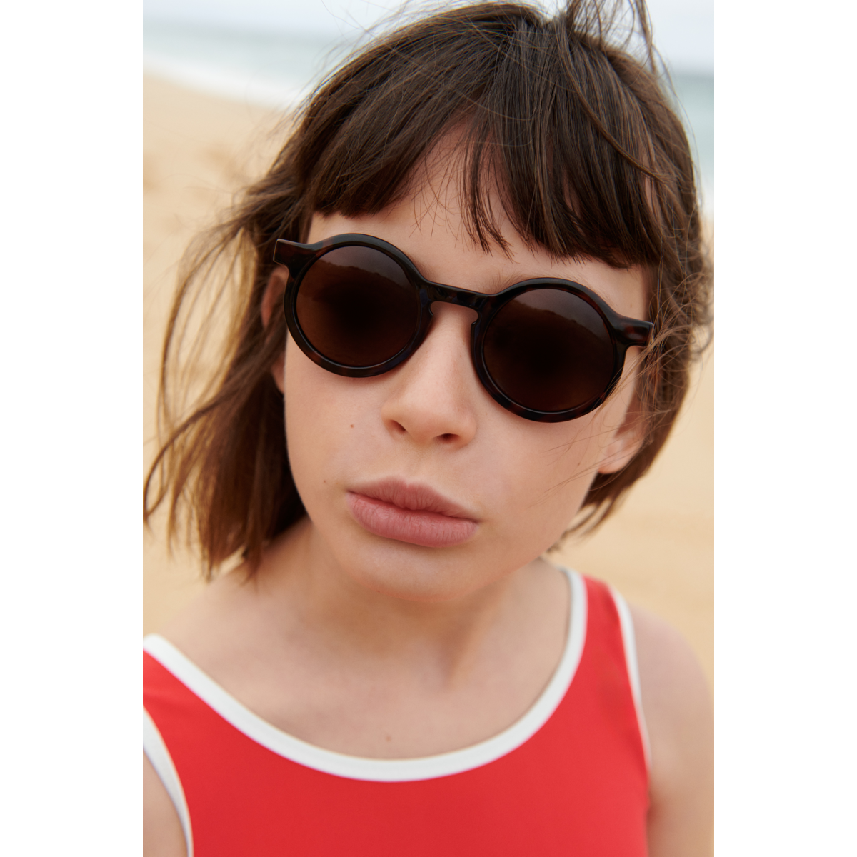 Liewood DARLA Junior Sonnenbrille 4–10 J - Dark Tortoise / Shiny - Sonnenbrillen