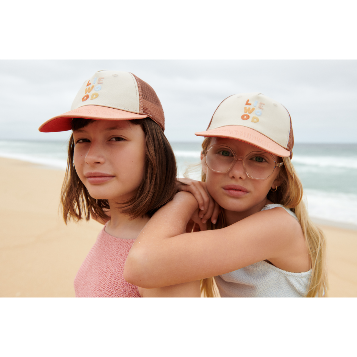 Liewood Della Trucker Kappe - Tuscany rose multi mix - Hut & Kappe