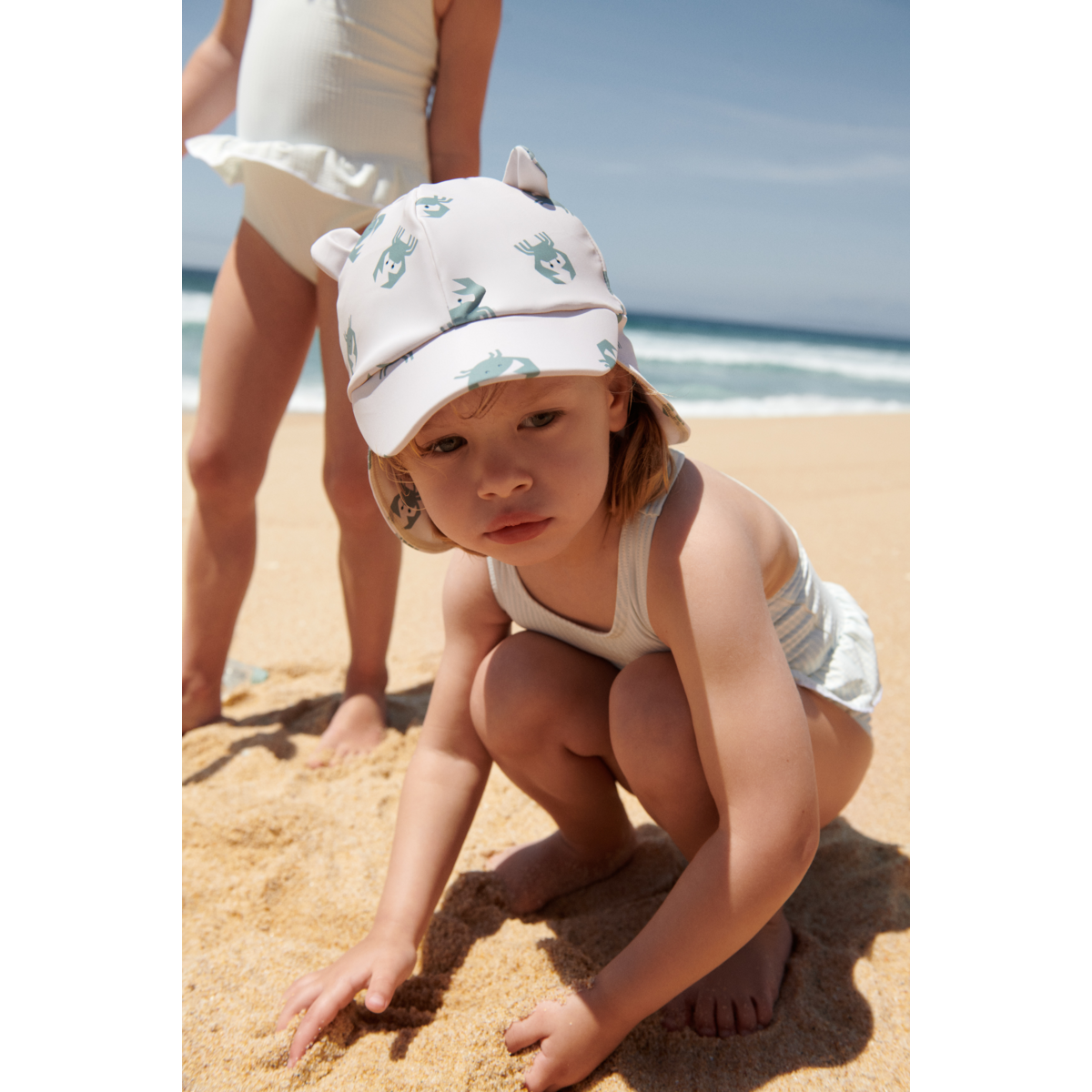 Liewood Senia Sonnenhut - Crab / Sandy - SCHWIMMHUT