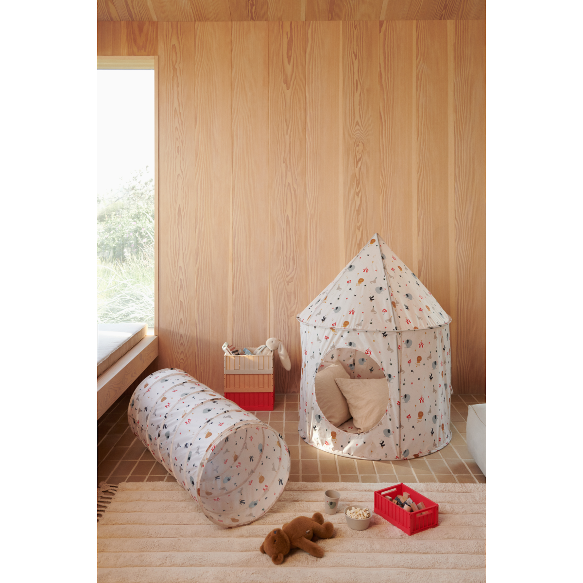 Liewood EMMANUEL Pop-Up-Tunnel - Circus / Sandy - ZELT