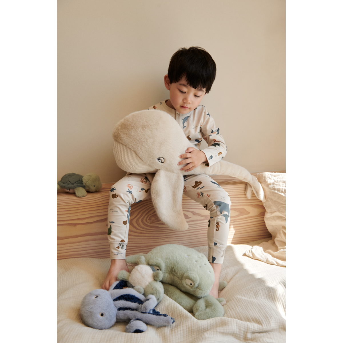 Liewood BERTO Krabben Teddy - Faune green - Polaires