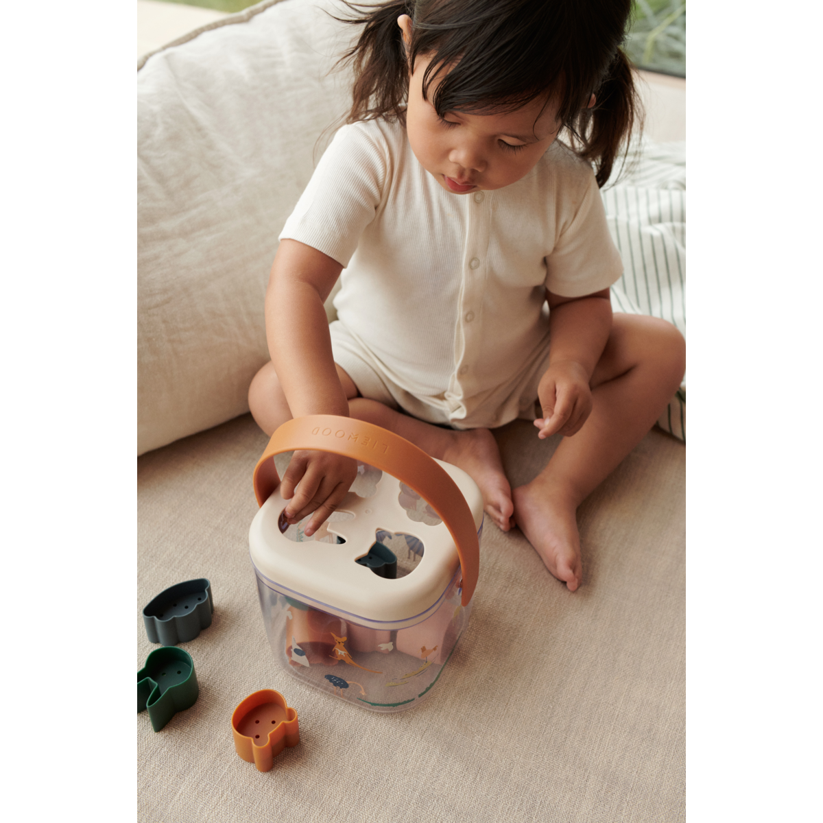 Liewood LUCINDA Puzzle-Box - All together / Sandy - Kreatives Spielzeug