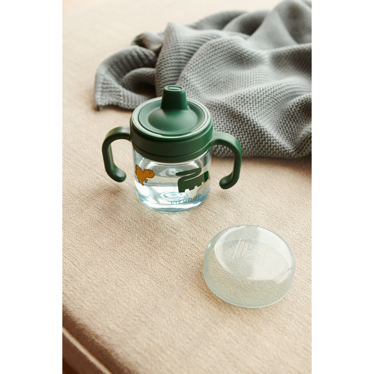 Liewood KYLO Tritan Trinkbecher 280 ml - Dinosaurs / Mist - Becher
