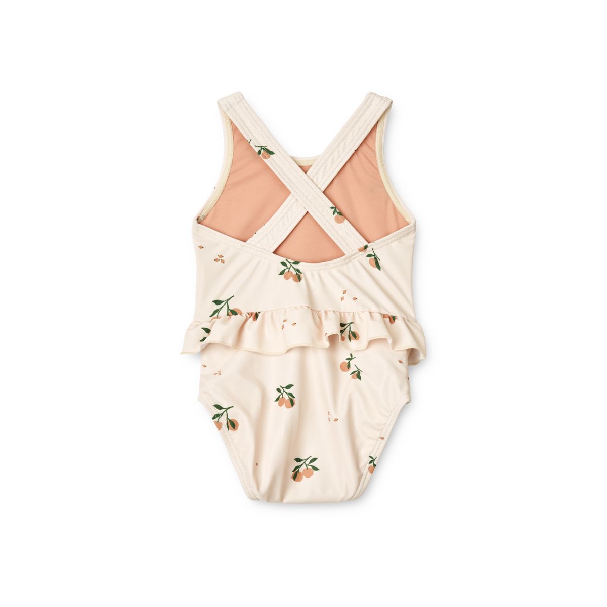 Liewood AMINA Print Baby Badeanzug - Peach / Sea shell - Badeanzug
