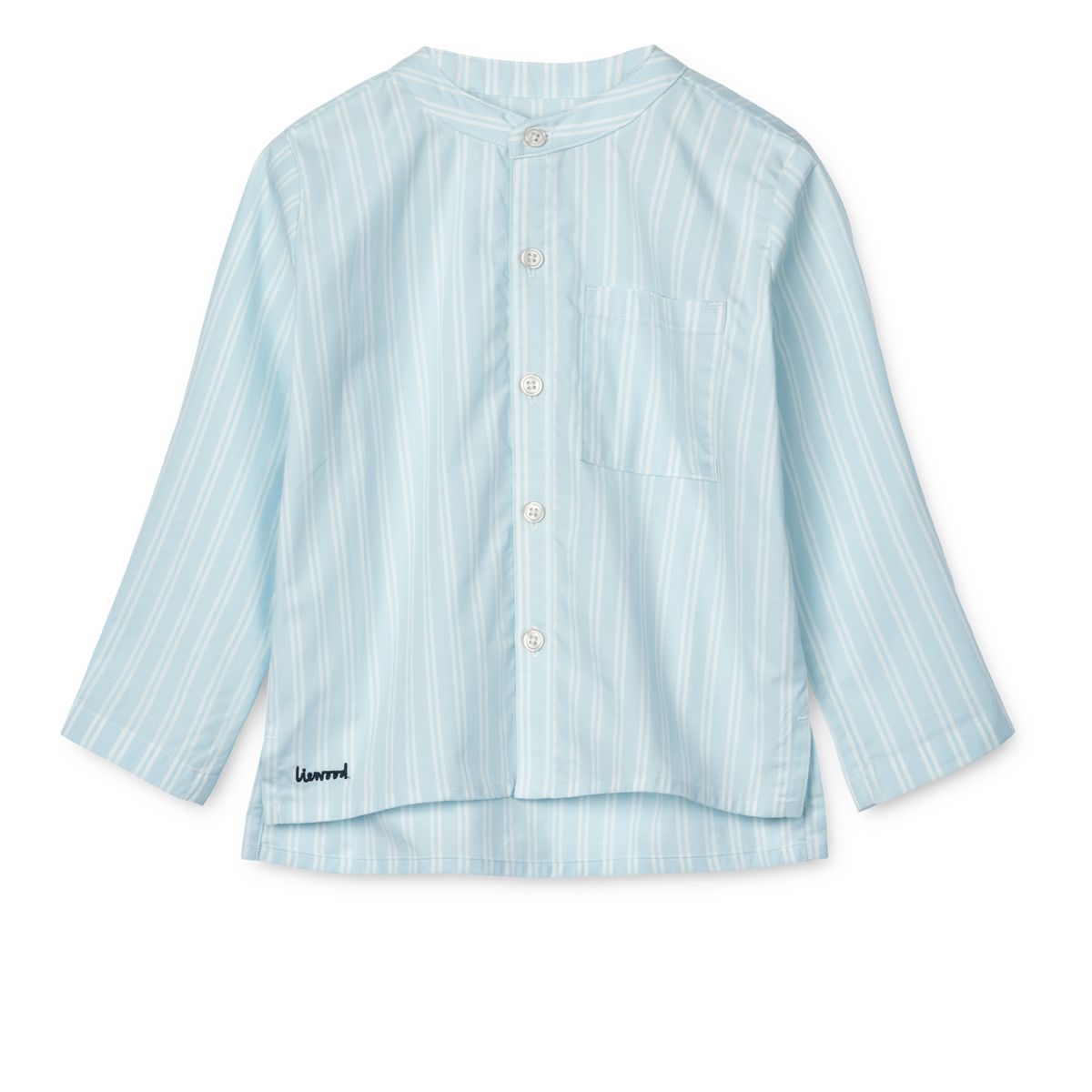 Liewood ASHTON Streifenshirt - Y/D stripe Pure sky / Creme de la creme - Shirt