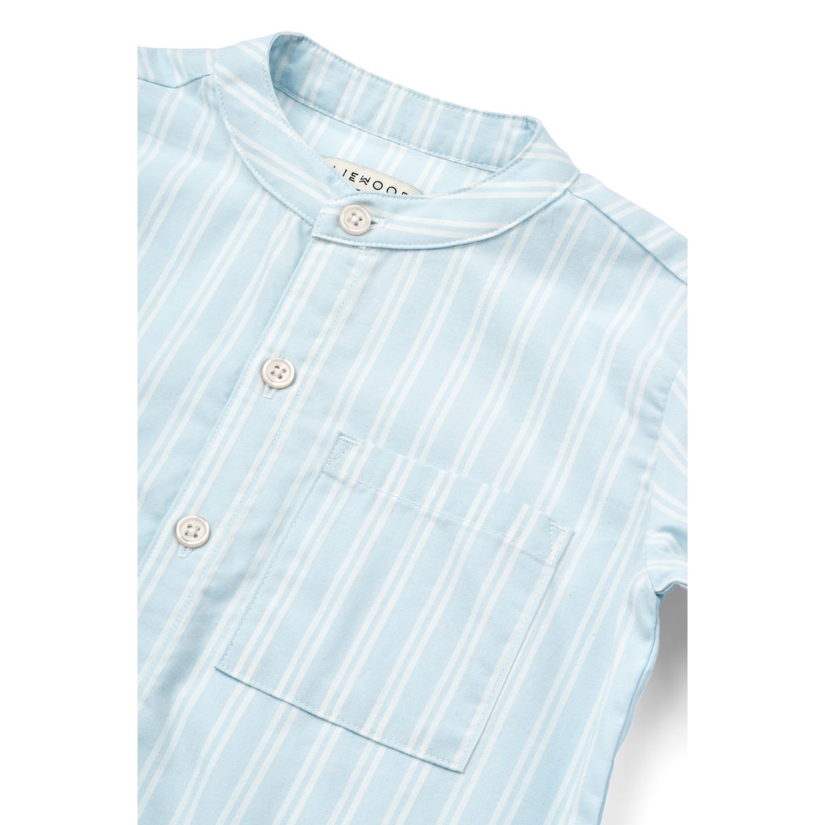 Liewood ASHTON Streifenshirt - Y/D stripe Pure sky / Creme de la creme - Shirt