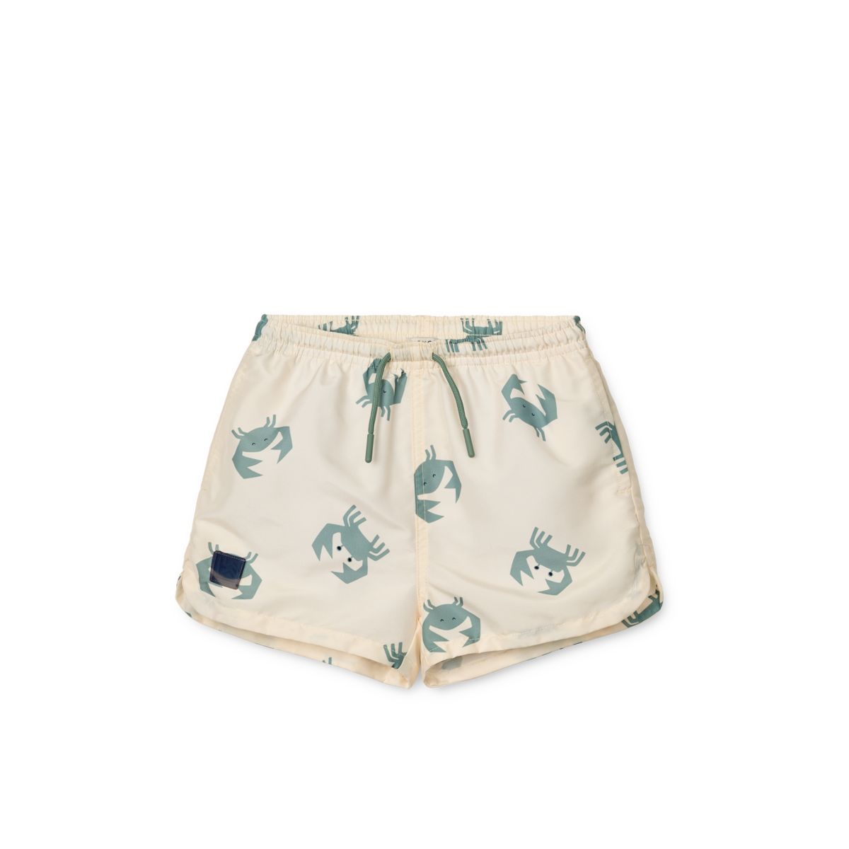 Liewood Aiden Bedruckte Boardshorts - Crab / Sandy - Badeshorts