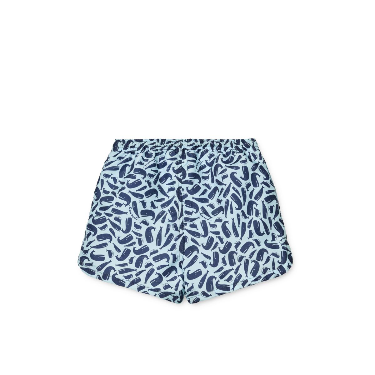 Liewood Aiden Bedruckte Boardshorts - Ocean / Pure sky - Badeshorts