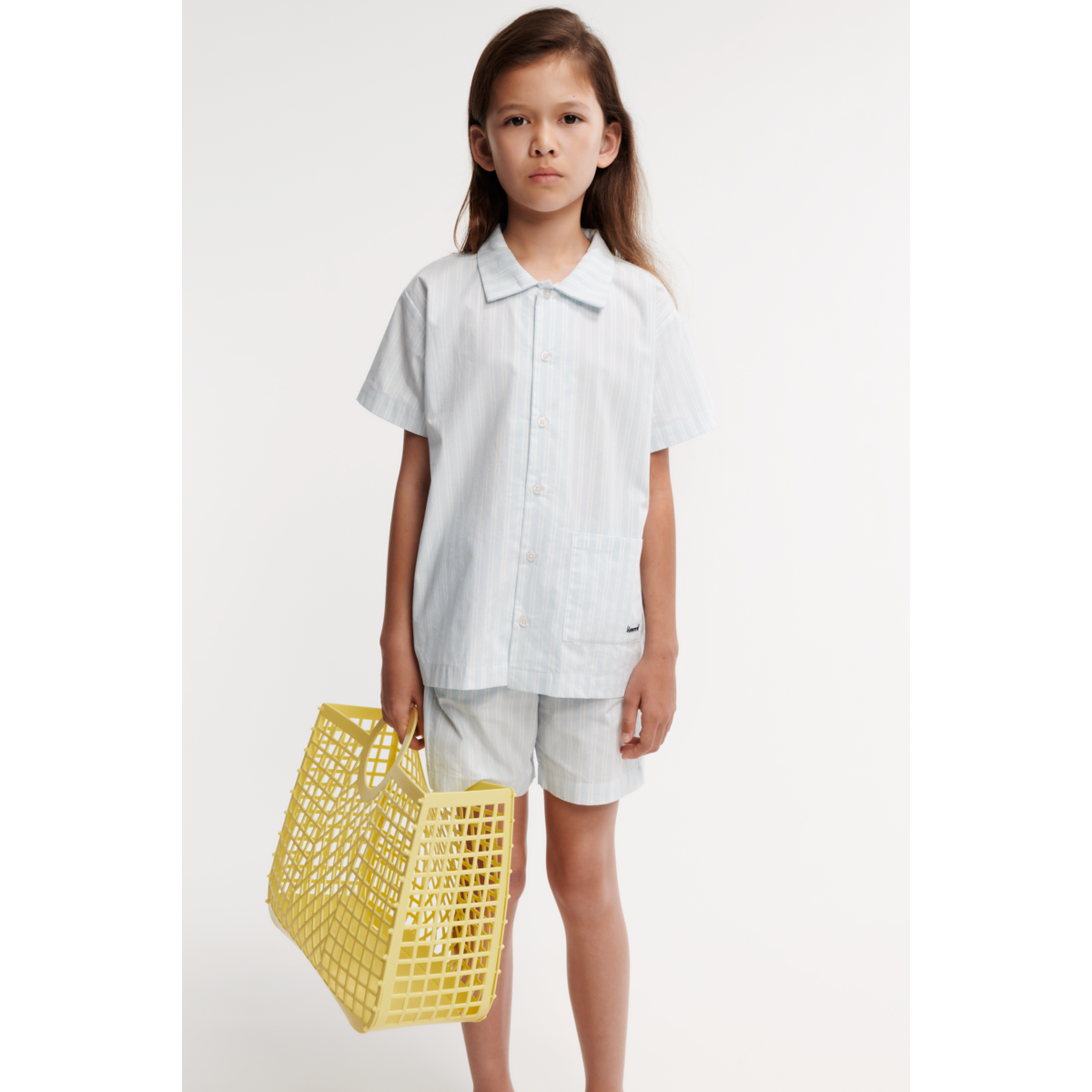 Liewood LEONA Streifen Set - Y/D stripe Pure sky / Creme de la creme - Shorts