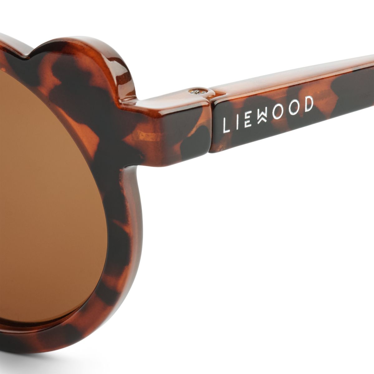 Liewood DARLA Mr. Bär Junior Sonnenbrille 4–10 J - Dark Tortoise / Shiny - Sonnenbrillen