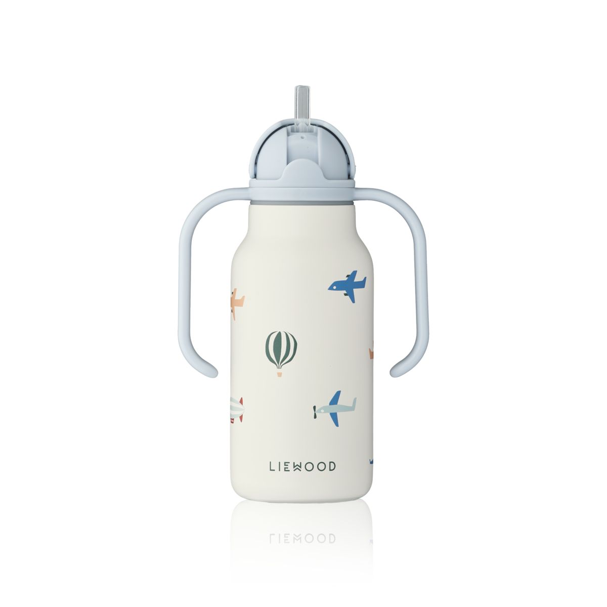 Liewood KIMMIE Bedruckte Flasche 250 ml - Aviator / Ecru - Wasserflasche