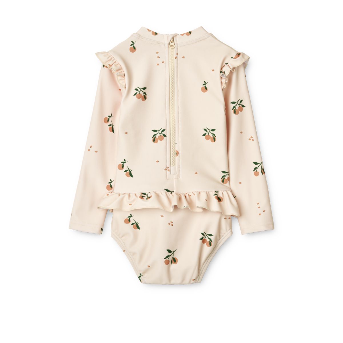 Liewood Sille Baby-Badeanzug mit Print - Peach / Sea shell - Badeanzug