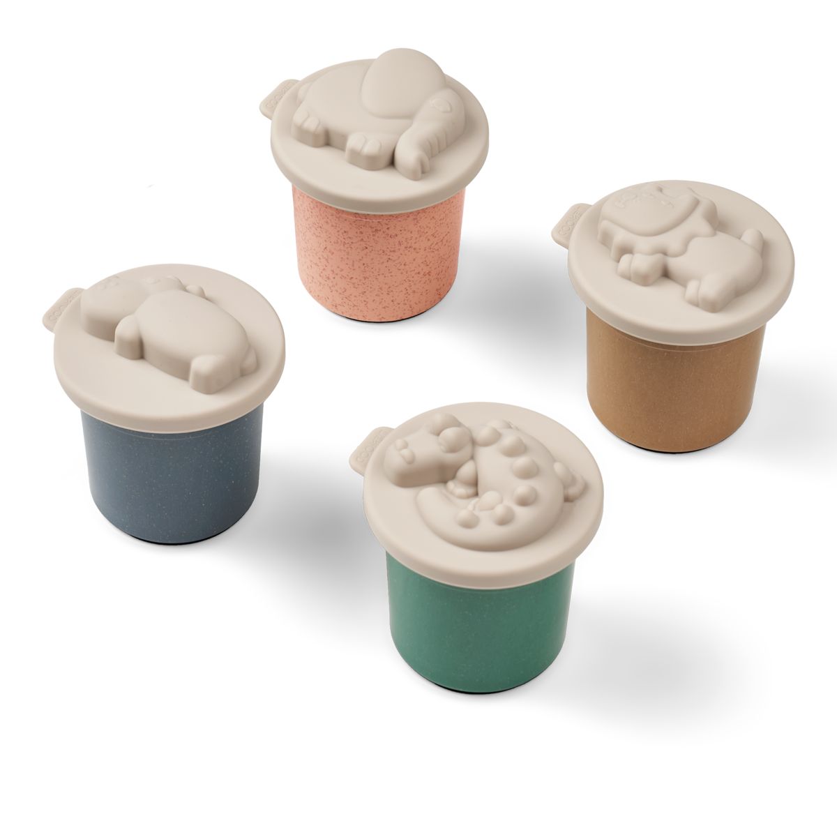 Liewood Rollie Spielknete Set, 6Er-Pack - Yellow mellow multi mix - Kreatives Spielzeug