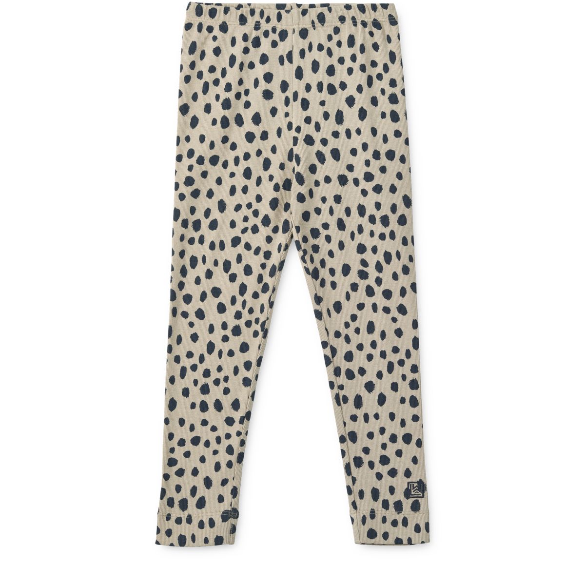 Liewood Marien Rippstrick-Leggings mit Print - Leo spots / Mist - Leggings